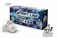 Мячи Start line  EXPERT V40+ 3* (ITTF) (10 шт)